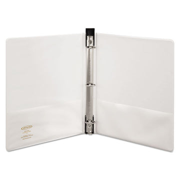 Wilson Jones® Hanging Dubllock Round Ring Binder, 3 Rings, 1" Capacity, 11 X 8.5, White freeshipping - TVN Wholesale